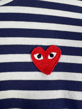 Load image into Gallery viewer, PLAY COMME des GARÇONS Striped L/S Tee (M) GTMP363
