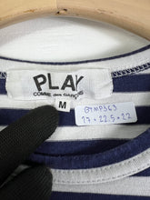 Load image into Gallery viewer, PLAY COMME des GARÇONS Striped L/S Tee (M) GTMP363

