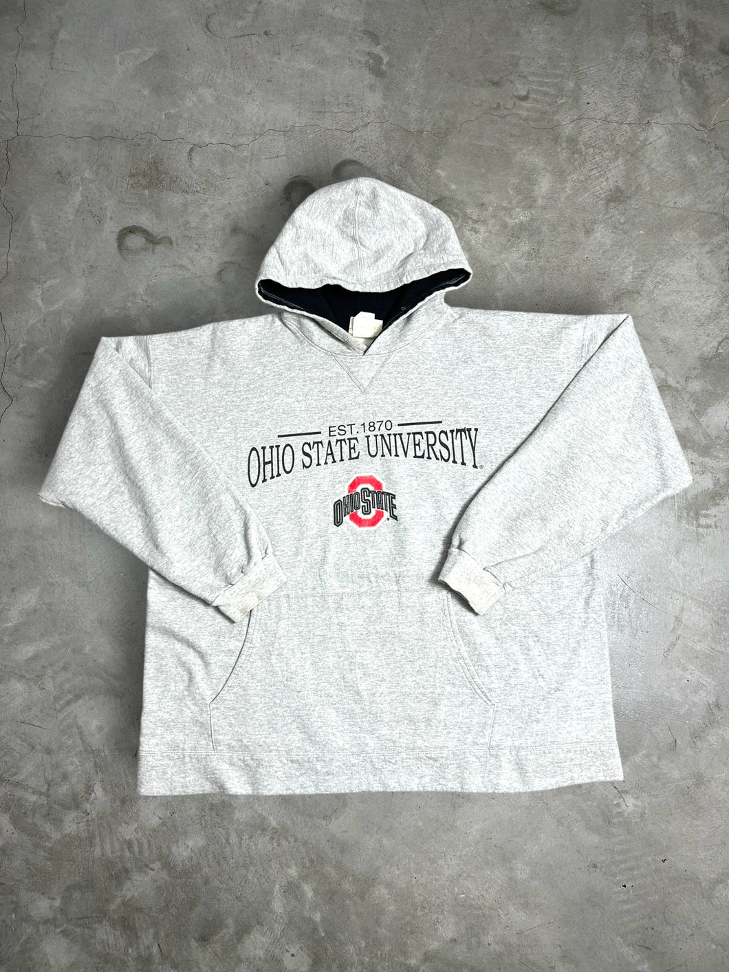 Vintage NCAA Ohio State University Buckeyes Hoodie (XL) JKA165