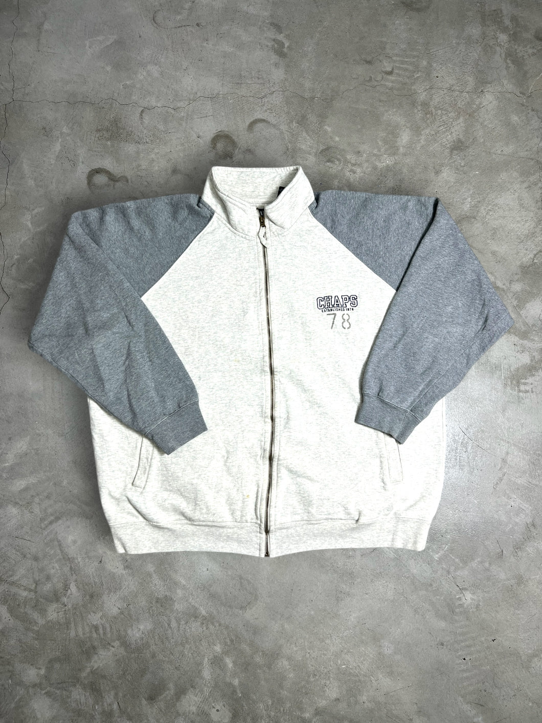 Chaps Spell Out Zipped Sweatshirt (XXL) JKA162
