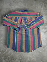 Load image into Gallery viewer, Vintage Arrow Striped Button Up Shirt (L) JKA152
