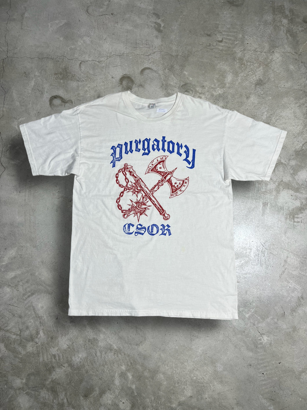 Purgatory CSOR Hardcore Band Tee (L) GTME027