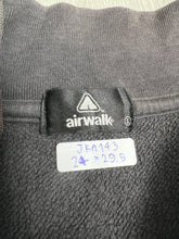 Load image into Gallery viewer, Vintage Airwalk Mini Logo Zipped Sweatshirt (L) JKA143
