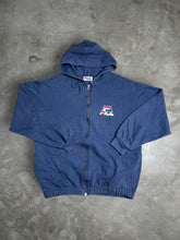 Load image into Gallery viewer, Vintage FILA Embroidery Logo Zipped Hoodie (S) JKA142
