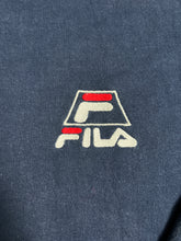 Load image into Gallery viewer, Vintage FILA Embroidery Logo Zipped Hoodie (S) JKA142
