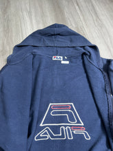Load image into Gallery viewer, Vintage FILA Embroidery Logo Zipped Hoodie (S) JKA142
