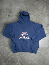 Load image into Gallery viewer, Vintage FILA Embroidery Logo Zipped Hoodie (S) JKA142
