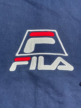 Load image into Gallery viewer, Vintage FILA Embroidery Logo Zipped Hoodie (S) JKA142
