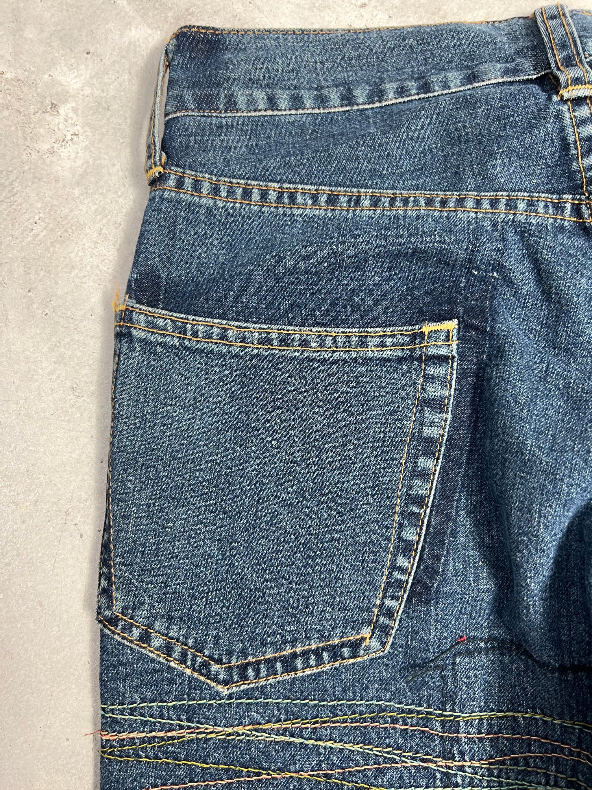 Vintage Kinky Jeans HYSTERIC GLAMOUR Embroidered Denim