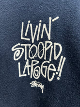 Load image into Gallery viewer, Vintage STÜSSY Livin&#39; Stoopid Large Hoodie Jacket (M) JKA131
