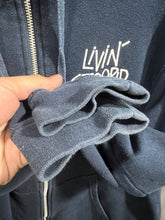 Load image into Gallery viewer, Vintage STÜSSY Livin&#39; Stoopid Large Hoodie Jacket (M) JKA131
