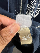 Load image into Gallery viewer, Vintage STÜSSY Livin&#39; Stoopid Large Hoodie Jacket (M) JKA131
