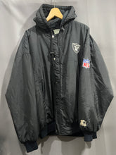 Load image into Gallery viewer, Vintage Starter Los Angeles Raiders NFL Jacket (L) JKA185
