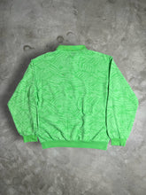 Load image into Gallery viewer, Vintage 80s Lotto Mini Logo Embroidery Collar Sweatshirt (XXL) JK783
