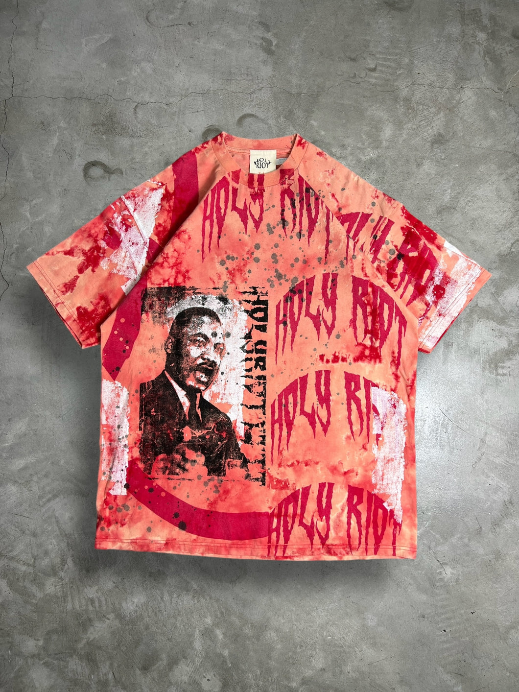 Holy Riot Martin Luther King Thai Custom Streetwear Tee (XL) GTME364