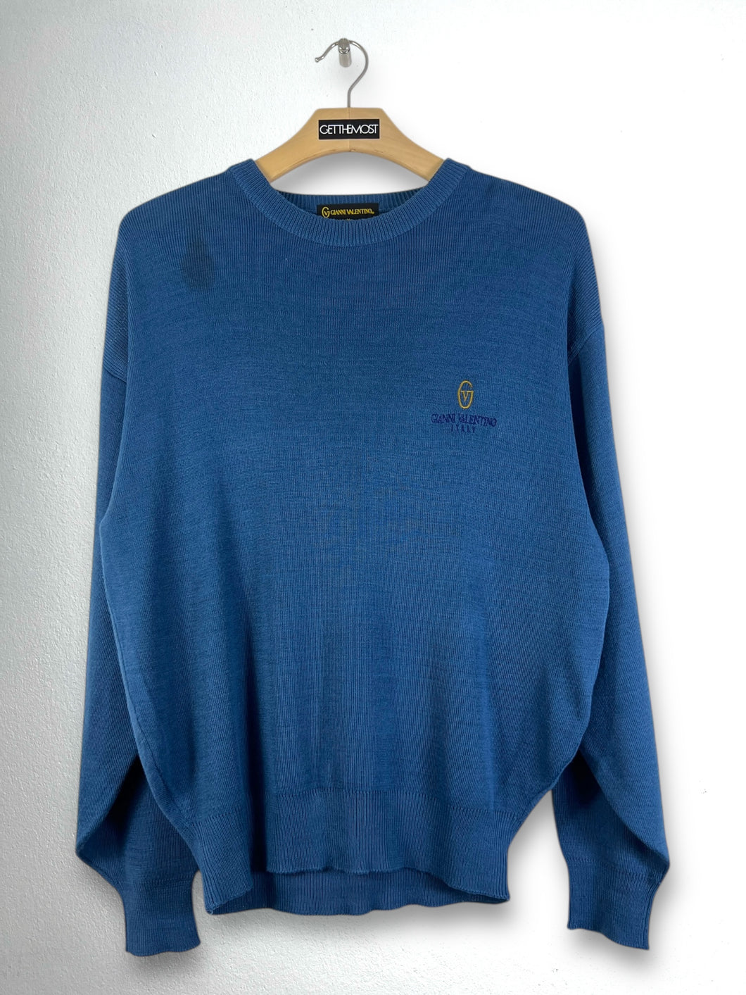 Gianni Valentino Embroidery Mini Logo Sweater (M) GTMP207