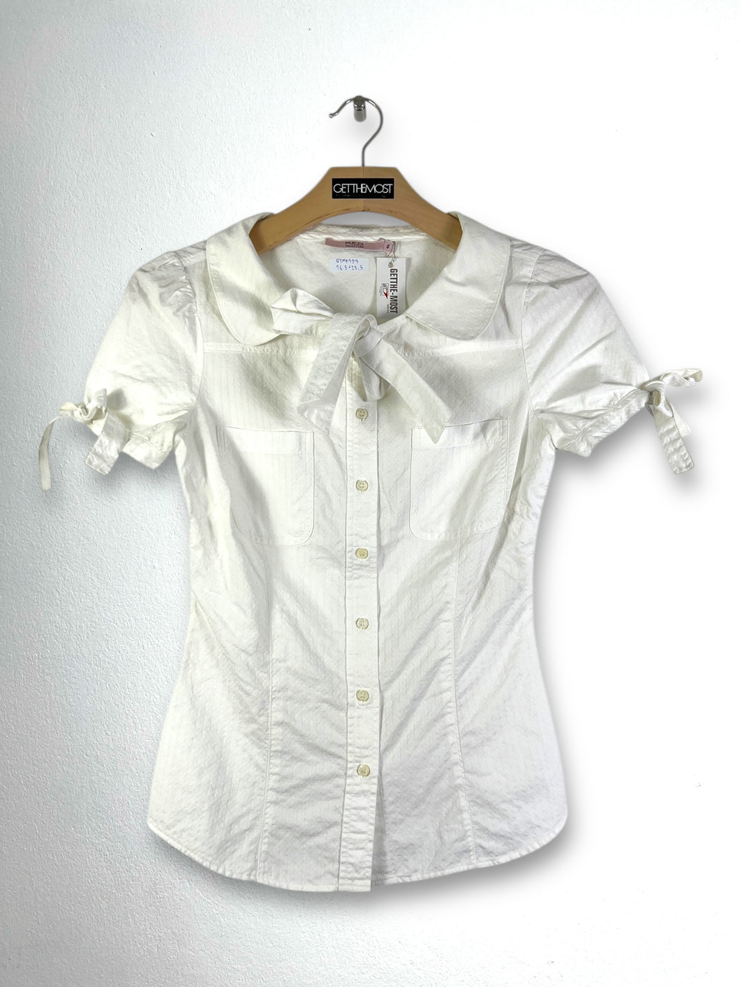 R.E.D. Valentino Ribbon Shirt (40) GTMP197