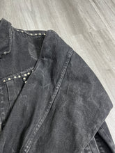 Load image into Gallery viewer, FUBU Collection Y2K Studded Denim Jacket (L) JKA203
