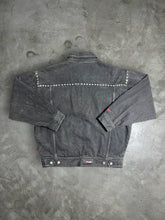 Load image into Gallery viewer, FUBU Collection Y2K Studded Denim Jacket (L) JKA203
