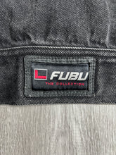 Load image into Gallery viewer, FUBU Collection Y2K Studded Denim Jacket (L) JKA203
