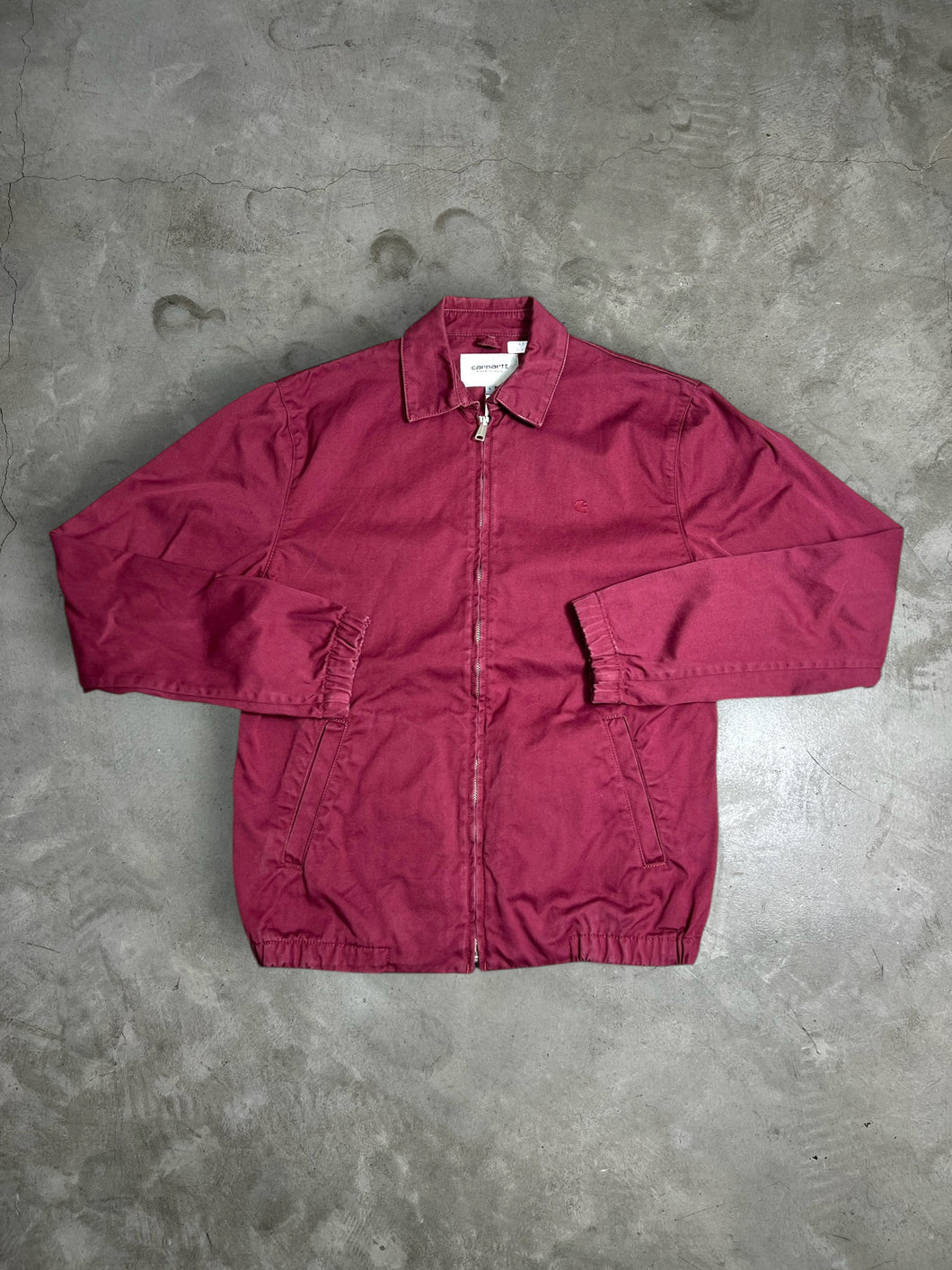 CARHARTT WIP Burgundy Madison Jacket (S) JKA202