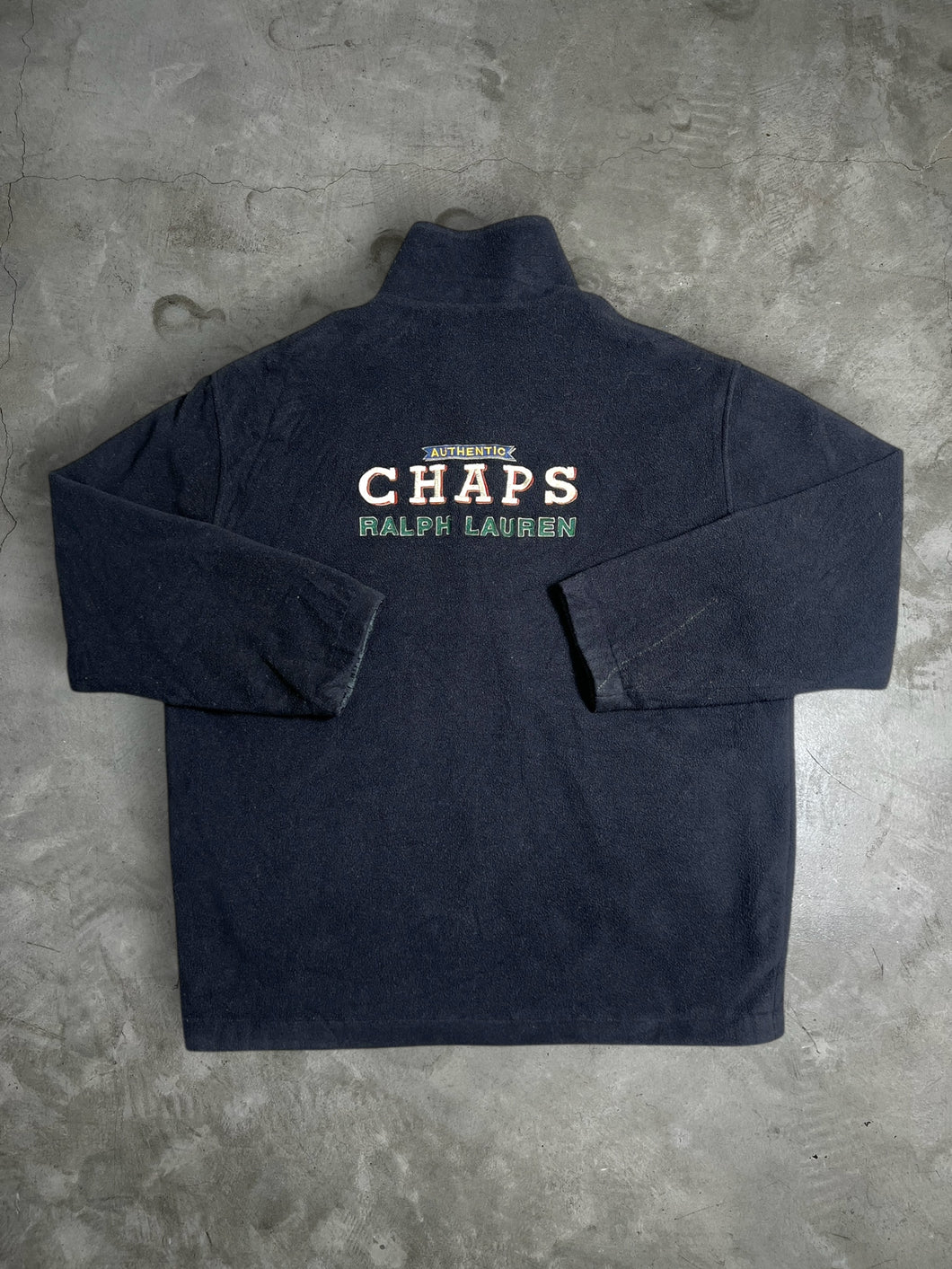 Chaps Ralph Lauren Fleece Reversible Jacket (L) JKA199