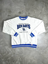 Load image into Gallery viewer, Ben Davis Embroidery Spell Out Sweatshirt (L) JKA190
