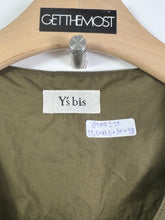 Load image into Gallery viewer, Y&#39;s bis Yohji Yamamoto Olive Sleeveless Dress GTMP219
