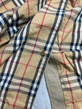 Load image into Gallery viewer, Vintage Burberry&#39;s Nova Check Trench Coat (L) GTMPT575
