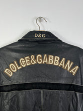 Load image into Gallery viewer, Vintage DOLCE&amp;GABBANA Lined Leather Jacket (XXL) GTMPT779
