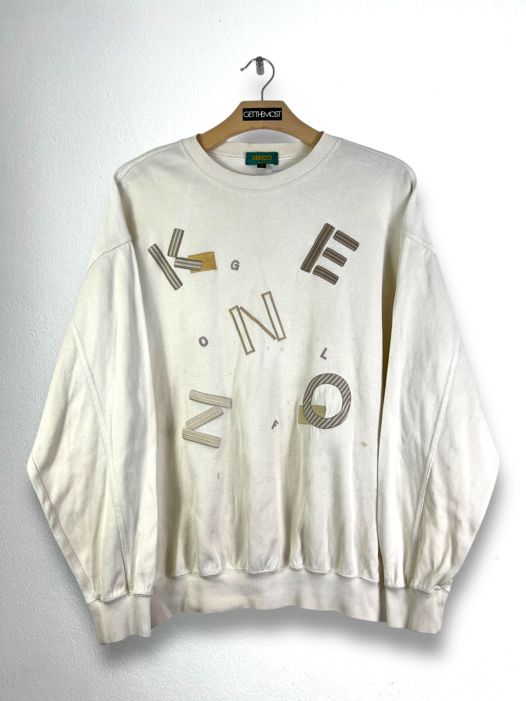 KENZO Golf Spell Out Embroidery Sweatshirt (4) GTMP229