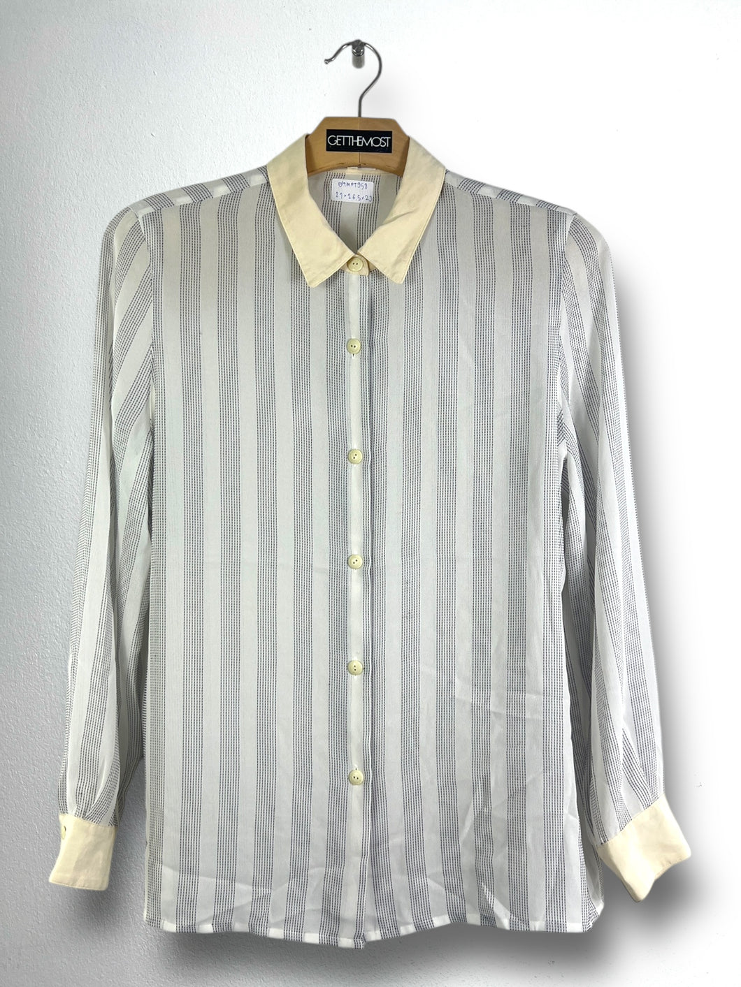 Vintage Burberrys Polyester Shirt (2) GTMPT958