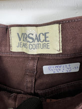 Load image into Gallery viewer, VERSACE Jeans Couture Brown Denim GTMP221
