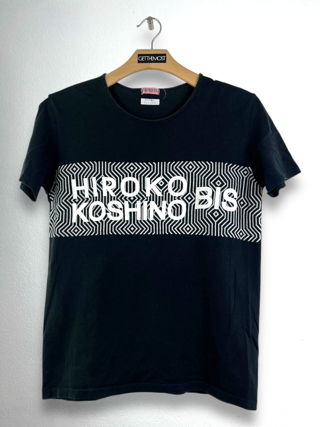 Vintage Hiroko Koshino BIS Box Logo Tee (9T) GTMP109