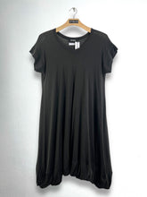 Load image into Gallery viewer, Zucca Black Mini Swing Dress (M) GTMP104
