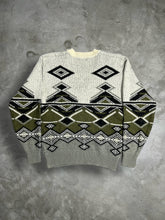 Load image into Gallery viewer, Mr.Junko Golf Argyle Knit Sweater (L) JK453
