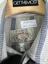 Load image into Gallery viewer, Vintage Armani Jeans Striped Knit Shirt (L) GTMPT963

