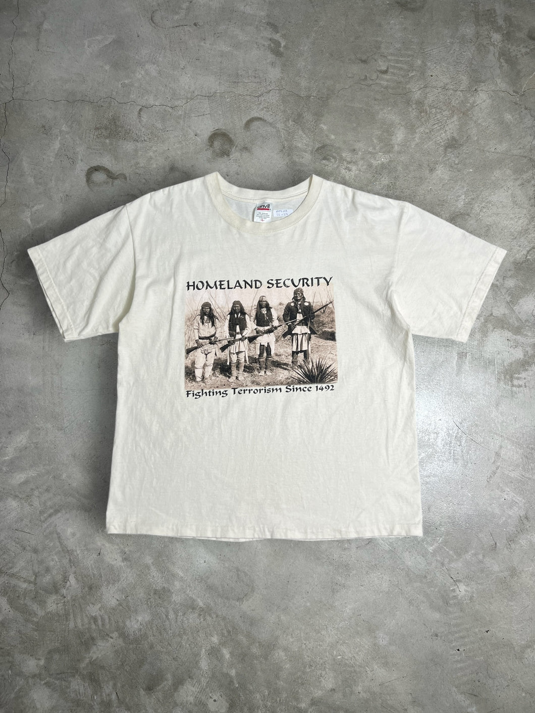 Vintage Homeland Security Graphic Tee (L) GTME648