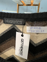 Load image into Gallery viewer, HYSTERIC GLAMOUR Zig-Zag Pattern Sweater GTMP382
