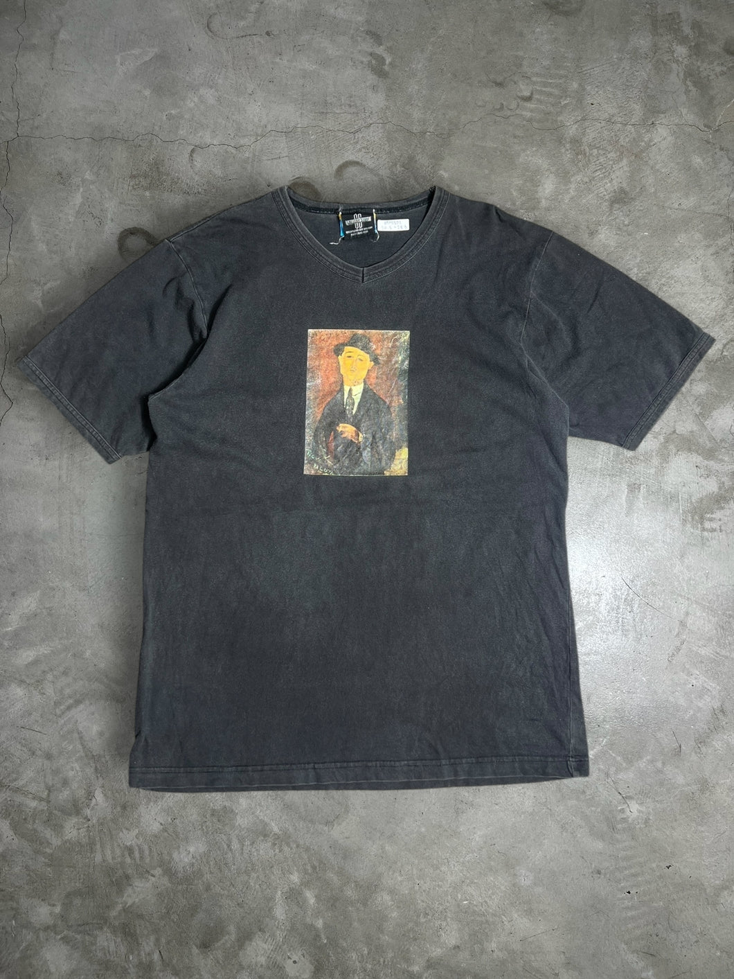 Vintage Queensland Art Gallery Artwork Graphic Tee (M) GTME598