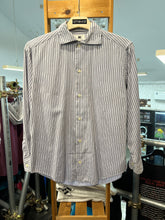 Load image into Gallery viewer, ISSEY MIYAKE IM Miyake Design Studio Striped Shirt (M) GTMP376
