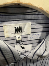 Load image into Gallery viewer, ISSEY MIYAKE IM Miyake Design Studio Striped Shirt (M) GTMP376
