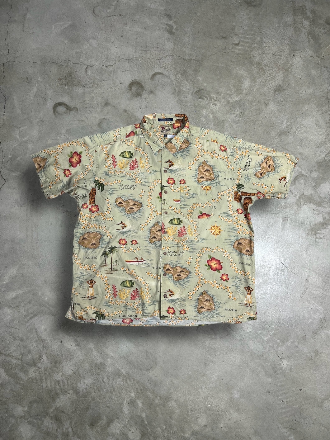 Tommy Hilfiger Hawaiian Shirt (3XL) JK355