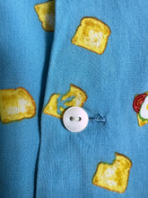 Load image into Gallery viewer, Niko and ... Bread &amp; Toast Printed Rayon Shirt (M) JKA225
