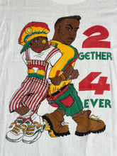 Load image into Gallery viewer, Vintage 90s 2Gether 4Ever Black Pride Graphic Tee GTME601

