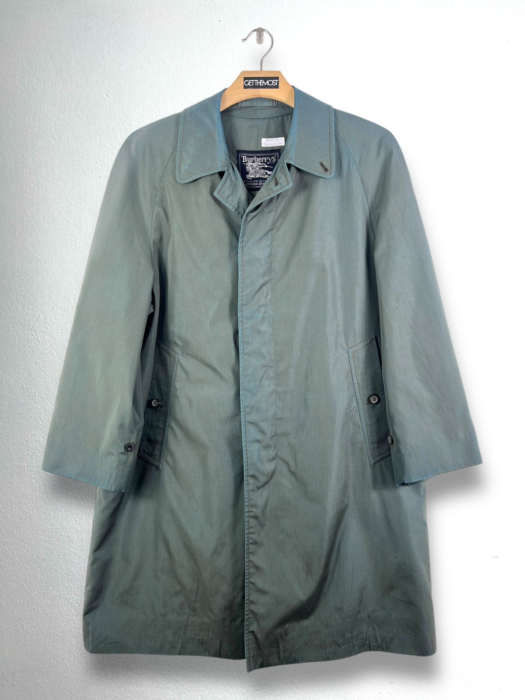 Vintage 90s BURBERRY'S Trench Coat (S) GTMP116