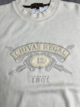 Load image into Gallery viewer, Vintage Chivas Regal Embroidery Logo Sweatshirt (L) JKA244

