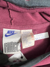 Load image into Gallery viewer, Vintage 90s NIKE Force Embroidery Hoodie (L) JK992

