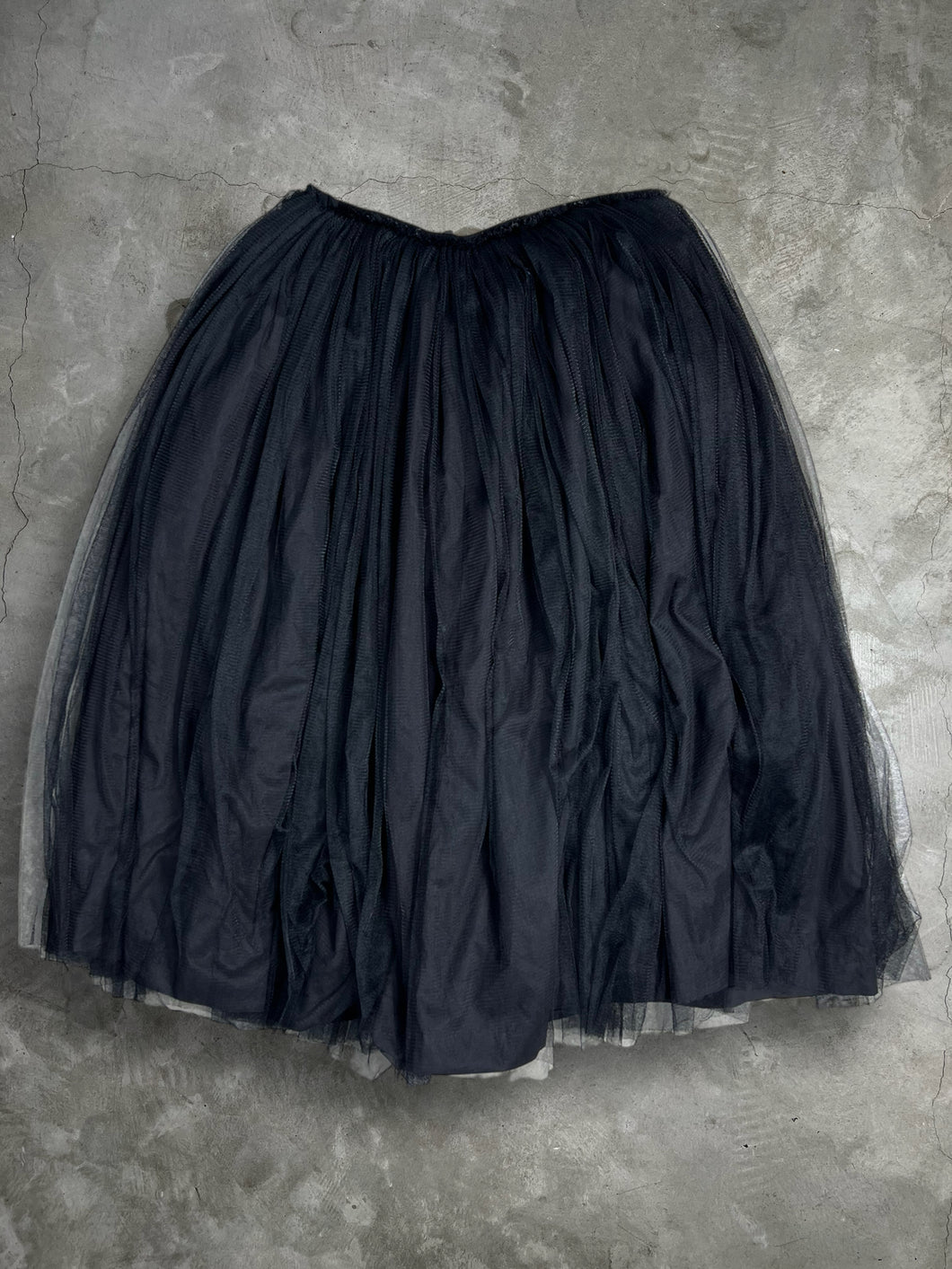 BLACK COMME des GARÇONS AD2014 Pleated Skirt GTMPT582