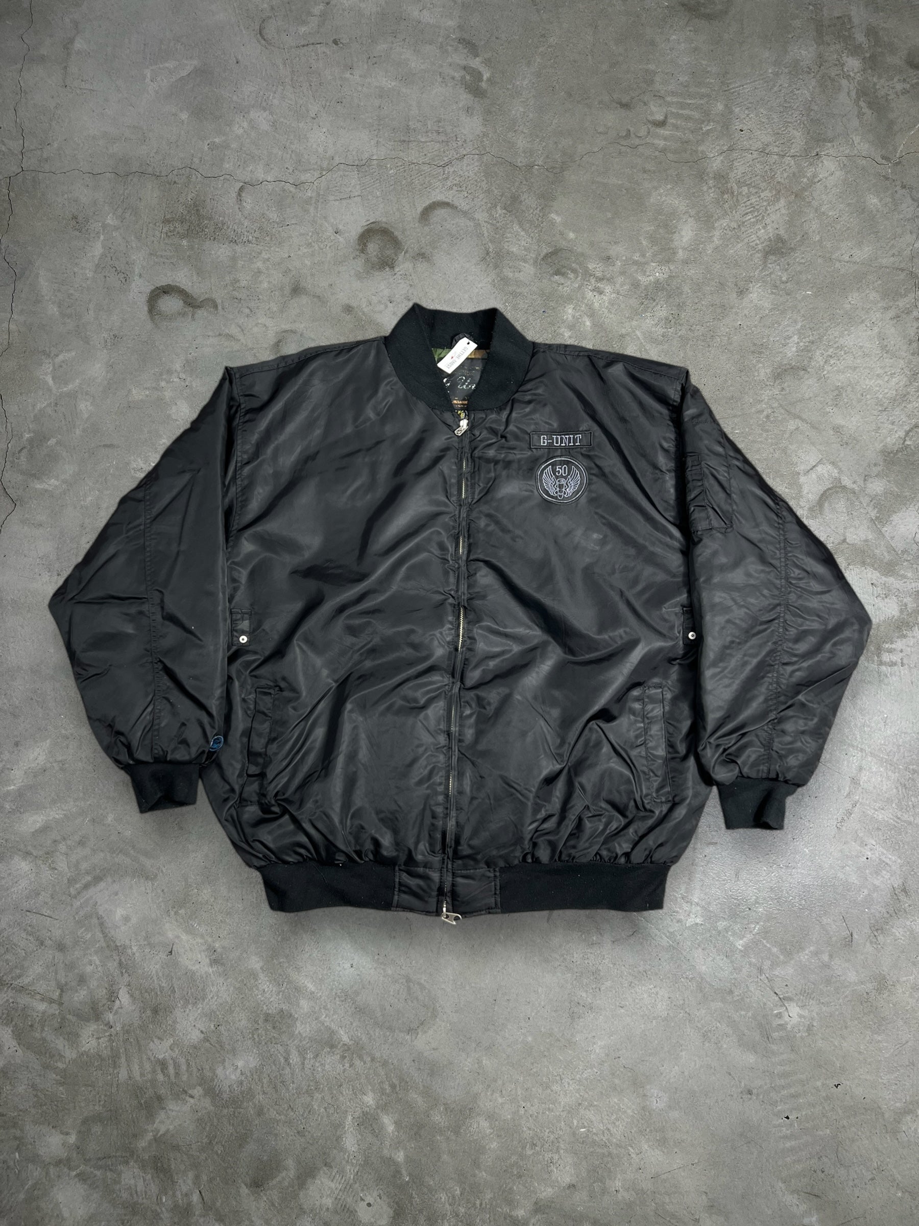 Reversible Bomber Sean John Men's Hooded Bomber Jacket Raw